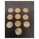 Assorted Dates Kennedy Half Dollars