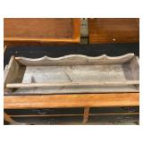 Primitive wall shelf 41"long