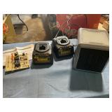 Small heater, DeWalt battery charger & pump board