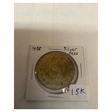 1958 Mexican silver peso