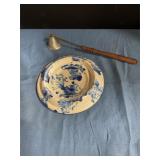 Bybee Dutchman Stoneware candle holder / snuffer