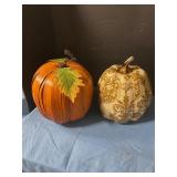 Decorative pumpkins