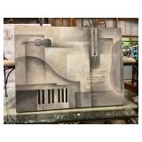 Canvas music picture 30"x40"