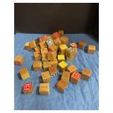Wooden blocks