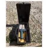 Nail gun with nails in case