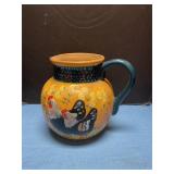 Rooster pitcher 8" Tall