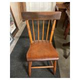 Vintage wooden chair