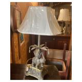 Antique elephant lamp