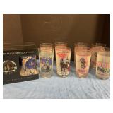 Kentucky Derby glasses assorted dates