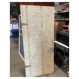 Antique barn door 28" W x 62" L