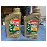 2 Castrol SAE 10W-50 Racing Oil