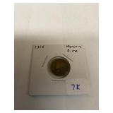 1916 mercury dime first year
