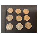 Assorted Dates Kennedy Half Dollars
