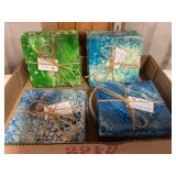 Box of new ceramic coasters