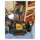 1/2 Horsepower 6" Bench Grinder w/ light