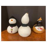 Decorative Christmas gourds
