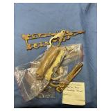 Muzzleloader patch box casting brass