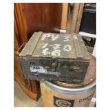 Military surplus wooden utility box
