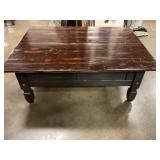 Rustic coffee table 45"x33"
