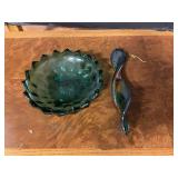 Assorted glass ware