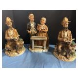 Ceramic Statues 8" tall