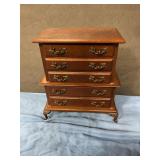 Vintage jewelry box 11 inches tall