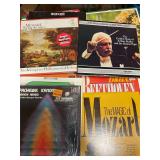 Stack of miscellaneous albums