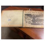 Kennedy assassination memorabilia Photo album