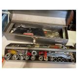 Craftsman Metal tool box with tools