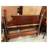 Full size antiquewooden bed