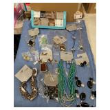 Wallet & costume jewelry