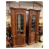 Two cabinet end pieces 83ï¿½tall 24 deep 30 wide