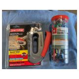 Craftsman nail stapler and bungee cords