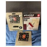 Swiss Army pocket knives