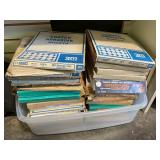 Tote of sandpaper