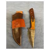 Knife with sheath