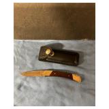 Buck knife with case inbox