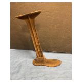 Cast iron cobblers shoe anvil