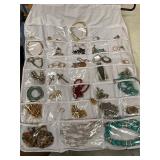 Assorted costume jewelry