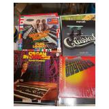 Stack of miscellaneous albums