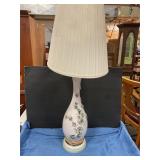 Ceramic lamp, 38 inches tall