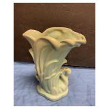 McCoy Pottery Swan Vase With crack