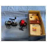 Mitchell Reel & fishing line