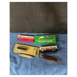 Assorted pocket knives
