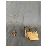 Necklace & earrings