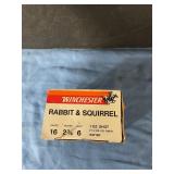 Winchester 16 gauge 25 rounds