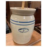 Number three Marshall pottery churn