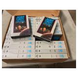 VHS Star Trek Tapes 24 count  collector editions