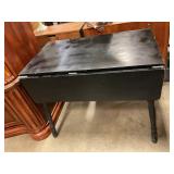 Vintage wooden dual drop leaf table