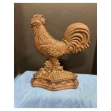 Cast Iron Rooster Door Stop 13ï¿½ tall